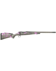 Fierce Firearms ROGM65CM20BP Mini Rogue6.5 Creedmoor 4+1 20" Hand Lapped/Match Grade Barrel, Black Cerakote Steel Receiver, Purple Camo Mini Rogue w/Adj Comb &amp; Picatinny Rail Carbon Fiber Stock