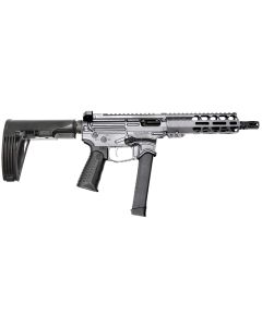 Battle Arms Development XIPHOS004 Xiphos9mm Luger 30+1 8.50" Black Barrel, M-LOK Handguards, Combat Gray Aluminum Picatinny Rail ReceiverBlack Synthetic Adjustable Stock, Adj Black Grips