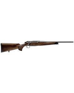 Sauer 80117095 505 Lux Full Size 6.5 Creedmoor 3+1 22" Matte Blued Threaded Barrel, Matte Blued Saddle Mount Steel Receiver, Grade 5 Wood Fixed Stock
