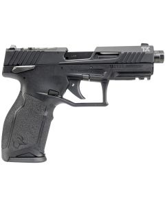 Taurus 1-2TX22P141-10 TX22 T.O.R.O Gen 2 Full Size Frame 22 LR 10+1 4.10" Matte Black Threaded Barrel, Black Cerakote Optic Ready/Serrated Slide, Polymer Frame w/Picatinny Rail, Right Hand