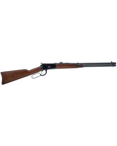 Heritage Mfg H92044201 92 Ranch Hand 44 Mag 10rd 20" Black Polished Steel Barrel, Black Polished Alloy Steel Receiver, Fixed Hardwood Stock