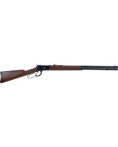Heritage Mfg H9204424F1 92 Ranch Hand 44 Mag 12rd 24" Black Polished Octagon Barrel, Black Polished Alloy Steel Receiver,Fixed Hardwood Stock