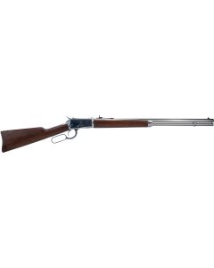 Heritage Mfg H9204424F9 92 Ranch Hand 44 Mag 12rd 24" Stainless Polished Octagon Barrel, Polished Stainless Steel Receiver, Fixed Hardwood Stock