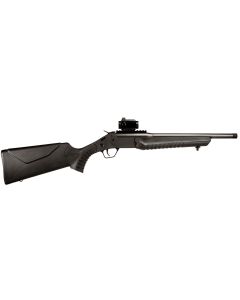 Rossi LWC300BBKRD LWC w/Optic 300 Blackout 1rd 16.50" Black Oxide Threaded Barrel, Black Picatinny Rail Steel Receiver, Black Fixed Synthetic Stock, Crimson Trace CTS103 Red Dot