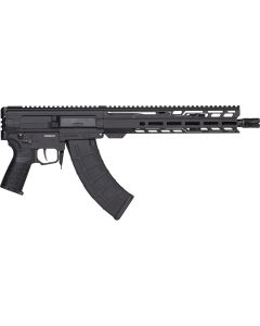 CMMG 86A8E0BAB Dissent MK47 7.62x39mm 30+1 12.50" Black Nitride Threaded Barrel, M-LOK Handguards, Black Armor Cerakote Aluminum Picatinny Rail Receiver