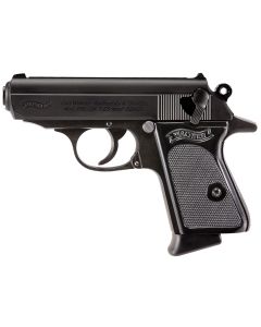 Walther Arms 4796021 PPK32 ACP 6+1 3.30" Black Steel Barrel, Black Serrated Steel Slide, Black Steel Frame w/Beavertail, Textured Polymer Grip