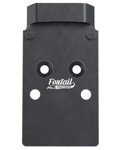 Foxtail Precision 100001 Red Dot Adapter Plate for Optics-Ready PistolBlack Anodized CZ P10