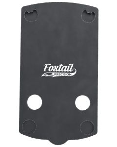 Foxtail Precision 100005 Red Dot Adapter Plate for Optics-Ready PistolBlack Anodized Glock 43X/48 MOS Springfield Armory OSP