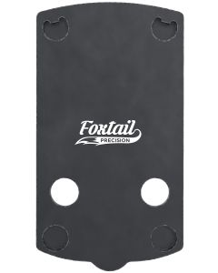 Foxtail Precision 100009 Red Dot Adapter Plate for Optics-Ready PistolBlack Anodized Glock 43X/48 MOS Springfield Armory OSP