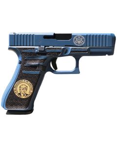 Glock PA455S204MOSPRESBLU G45 Gen5 MOS Compact Frame 9mm Luger 17+1 4.02" Black GMB Barrel MOS Cut/Serrated Steel Slide Polymer Frame w/Picatinny Rail Ambidextrous