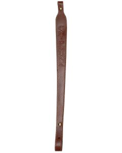 Chipmunk 80021 Rifle SlingBrown Leather Adjustable OAL