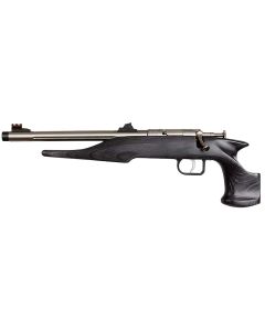 Chipmunk 40103 HunterYouth Frame 22 LR Single Shot 9" Threaded Stainless Steel Barrel, Black Laminate Frame