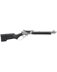 Marlin 70912 1895 Trapper 45-70 Gov 5+1 16.17" Satin Threaded Barrel, Picatinny Rail Stainless Steel Receiver, Black Adjustable Magpul ELG Synthetic Stock