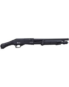 Citadel CBTW1214 Boss Tidalwave 12 Gauge Pump 3" 5+1 14.75" Black Bore Barrel, Black Receiver w/3/8" Dovetail, Fixed Black Synthetic Stock