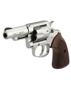 Colt Mfg VIPERSP3WRR Viper357 Mag/38 Special 6rd 3" 1/2 Lug Stainless Steel Barrel, Stainless Steel Cylinder &amp; Frame, American Walnut Grip, Exposed Hammer