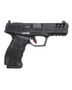 SAR USA SAR9G3BL SAR9 Gen3 Full Size Frame 9mm Luger 17+1 4.40" Black Steel Barrel, Black Cerakote Serrated Steel Slide, Black Cerakote Polymer Frame w/Picatinny Rail, Black Polymer Grip