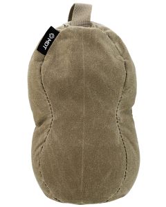 Mdt Sporting Goods Inc 109068GRU Peanut Shooting Bag Coyote Brown Waxed Army Duck Canvas Spex Lite 2lbs
