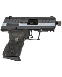 Hi-Point YC380CFRDCT YC380 w/Red Dot 380 ACP 10+1 3.93" Black Threaded Barrel, Black/Chrome Serrated Steel Slide, Black Polymer Frame w/Picatinny Rail, Black Plastic Grip, Crimson Trace Red Dot