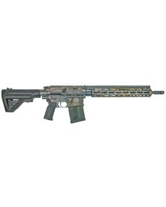 HK 81001001 MR556 A1 75th Anniversary 5.56x45mm 30+1 16.50" Black Steel Barrel, Flecktarn Camo Picatinny Rail Aluminum Receiver, M-LOK Handguard, Black Synthetic Adjustable Stock, 4 Magazines