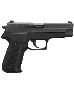 Sig Sauer E26940YR P226 40th Anniversary Full Size Frame 9mm Luger 15+1 4.40" Black Steel Barrel, Black Nitron Serrated Stainless Steel Slide, Black Anodized Aluminum Frame ,Retro Hogue Alloy Grip