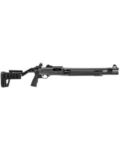 Beretta USA J131M2PFC18 1301 Mod.2 12 Gauge Semi-Auto 3" 7+1 18.50" Black Steel Barrel, Black Aluminum Receiver w/Picatinny Rail, Chisel Folding Black Synthetic Stock, Black Polymer Grip
