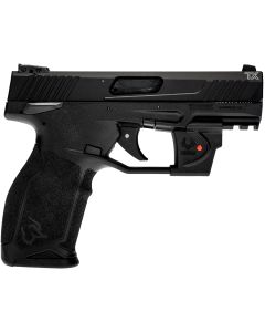Taurus 1-TX22141VL TX22Full Size Frame 22 LR 16+1 4.10" Matte Black Alloy Steel Barrel, Black Hard Coat Anodized Serrated Slide, Black Polymer Frame w/Picatinny Rail, Textured Grip,Viridian Laser