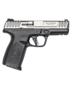 Smith &amp; Wesson 13936 SD40 2.0 Compact Frame 40 S&amp;W 14+1 4" Stainless Steel Barrel, Satin Serrated Stainless Steel Slide, Black Polymer Frame w/Picatinny Rail, Textured Grip