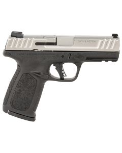 Smith &amp; Wesson 13937 SD40 2.0 Compact Frame 40 S&amp;W 10+1 4" Stainless Steel Barrel, Satin Serrated Stainless Steel Slide, Black Polymer Frame w/Picatinny Rail, Textured Grip