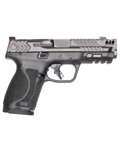 Smith &amp; Wesson 13989 M&amp;P9 2.0 Compact Frame 9mm 15+1 4.22" Stainless Armornite Gray Stainless Steel Slide Black Textured Grip