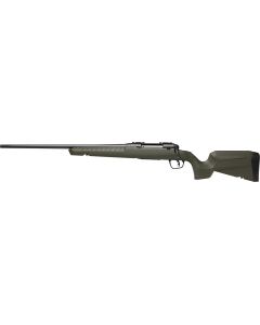 Savage Arms 32128 Axis 2 Compact 223 Rem 4+1 20" Matte Black Heavy Sporter Barrel, Matte Black Drilled &amp; Tapped Carbon Steel Receiver, Fixed OD Green Synthetic Stock, Left Hand