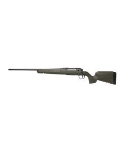 Savage Arms 32130 Axis 2 Compact 7mm-08 Rem 4+1 20" Matte Black Heavy Sporter Barrel, Matte Black Drilled &amp; Tapped Carbon Steel Receiver, Fixed OD Green Synthetic Stock, Left Hand