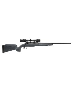 Savage Arms 32181 Axis 2 XP Combo Full Size 30-06 Springfield 4+1 22" Black Sporter Barrel, Black Carbon Steel Receiver Drilled &amp; Tapped, Gray Fixed Synthetic Stock, Weaver 3-9x40mm Scope, Right Hand