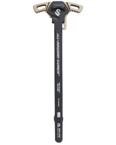 Lead &amp; Steel Llc LS-CHODE-GRY Charging HandleAR-15/M16 Gray Type 3 Hard Anodize 7075-T6 Aluminum