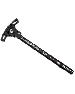 Lead &amp; Steel Llc LS-CHODE-BLK Charging HandleAR-15/M16 Black Type 3 Hard Anodize 7075-T6 Aluminum