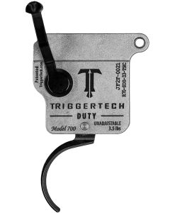 TriggerTech R70SDB33TNC SpecialBlack Single-Stage Curved Fits Remington 700 Right