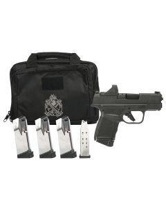 Springfield Armory HC9319BOSPCAP Hellcat OSP *CA Compliant 9mm Luger Gear up 2024 Includes Viridian RFX-11 Green Dot Optic, 3 10rd Magazines (Total of 5), Dual Range Bag