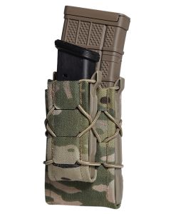 High Speed Gear 24DD00MC TACO Gen 2 Double Decker Multi-Cam Nylon MOLLE Compatible w/ Rifle/Pistol
