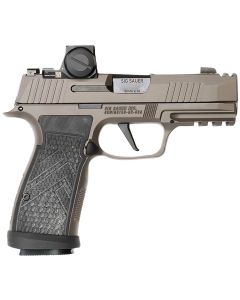Sig Sauer 365AXGCA9LEGIONRXX P365 AXG Legion ROMEO-X 9mm 17+1 3.10" Compact Frame Legion Gray Cerakote Stainless Steel Slide G-10 Grip
