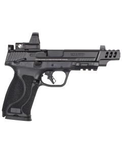 Smith &amp; Wesson 14374 M&amp;P M2.0Full Size Frame 10mm Auto 15+1 5.60" Black Polymer Grip w/Leupold Deltapoint Pro