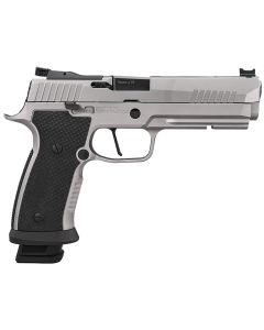 Sig Sauer 320SXG59STAS10 P320Full Size Frame 9mm Luger 10+1 5" Optic Ready Stainless Steel Slide Black LOK Grip