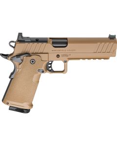 Springfield Armory PH9119AOSCBLC 1911 DS Prodigy 9mm 10+1 5" Coyote Brown Cerakote Optic Ready Carbon Steel Slide Polymer Grip