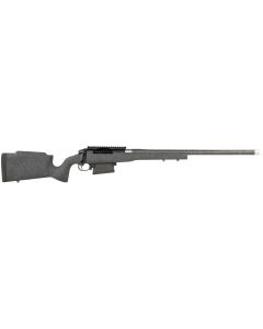 Proof Research 137932 Elevation MTR 2.0 300 PRC 22" Carbon Fiber Wrapped Match Grade Threaded Barrel, Black Cerakote Picatinny Rail Steel Receiver, Fixed Proof Black Granite Carbon Fiber Stock