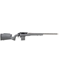 Proof Research 137857 Elevation MTR 2.0 6.5 PRC 22" Carbon Fiber Wrapped Match Grade Threaded Barrel, Black Cerakote Picatinny Rail Steel Receiver, Fixed Proof Black Granite Carbon Fiber Stock
