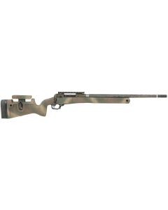 Savage Arms 58155 110 Pro Pursuit 308 Win 3+1 20" Olive Dark Green Cerakote Earth-Tone Camo/Black Web Right Hand