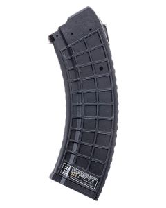 Xtech Tacitcal XTT1152BLKMIL Gen230rd Waffle 7.62X39 Fits AK-47 Black Stainless Steel