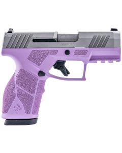 Taurus 1-GX2939LP GX29mm 13+1 3.37" Matte Stainless Steel Barrel, Matte Serrated Stainless Steel Slide, Light Purple Polymer Frame w/Picatinny Rail, Polymer Grip