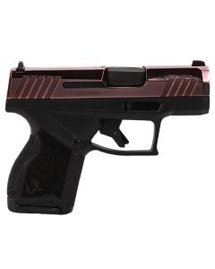 Taurus 1-GX4M931-10RG GX4Micro-Compact Frame 9mm Luger 10+1 3.06" Satin Black DLC Stainless Steel Barrel, Rose Gold PVD Serrated Alloy Steel Slide, Matte Black Stainless Steel Frame, Textured Grip