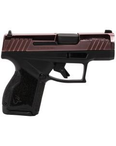 Taurus 1-GX4M931-RG GX4Micro-Compact Frame 9mm Luger 13+1 3.06" Satin Black DLC Stainless Steel Barrel, Rose Gold PVD Serrated Alloy Steel Slide, Matte Black Stainless Steel Frame, Textured Grip