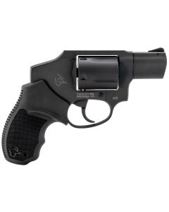 Taurus 2-650121 650Small 357 Mag/38 Special +P 5 Shot 2" Matte Black Alloy Steel Barrel, Cylinder &amp; Frame, Black Rubber Grip, Transfer Bar Safety, Concealed Hammer