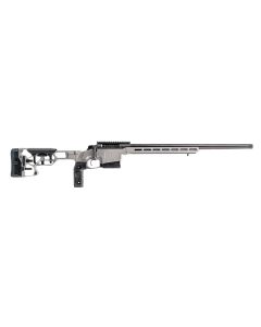Faxon Firearms FX700SA308C01 FX7308 Win 5+1 22" Salt Bath Nitride Recessed Target Crown Steel Barrel Light Grey Stock